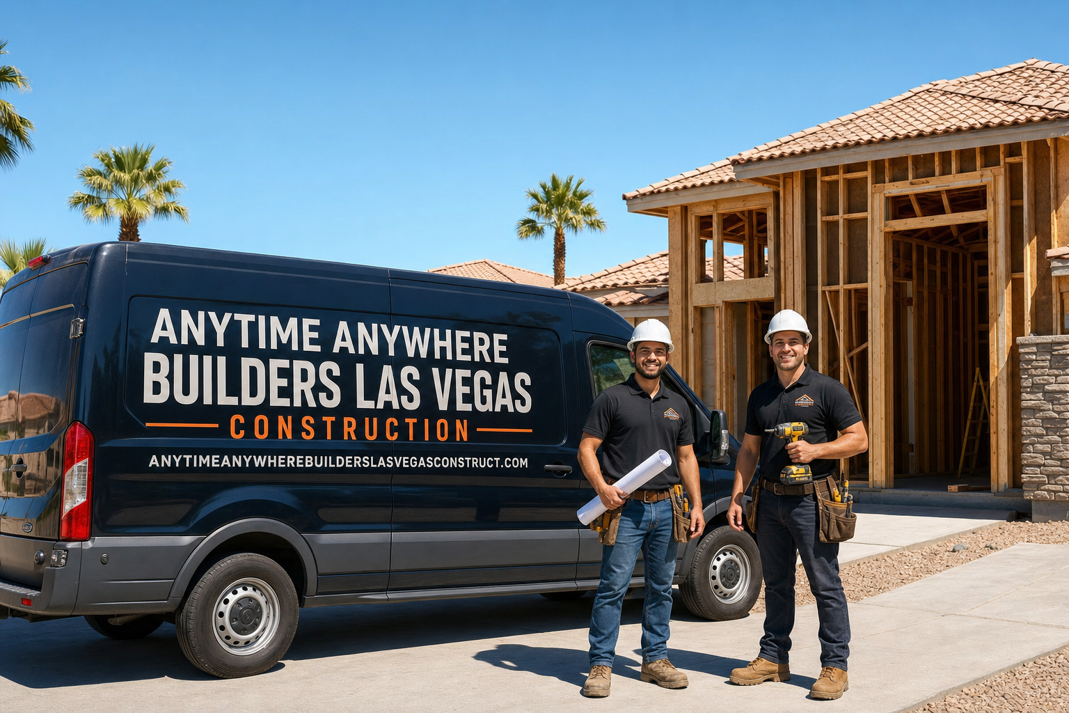  Anytime Anywhere Builders Las Vegas	Construction team at work