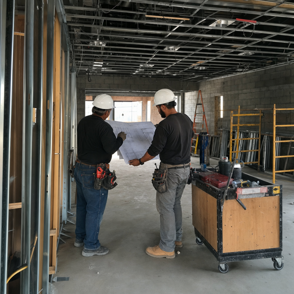 Commercial Tenant Improvement in Spring Valley, NV |  Anytime Anywhere Builders Las Vegas	Construction